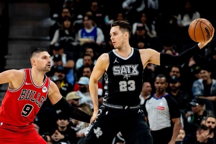 生涯首个三双!公牛今日139-124战胜马刺 生涯首个三双!公牛今日139-124战胜马刺